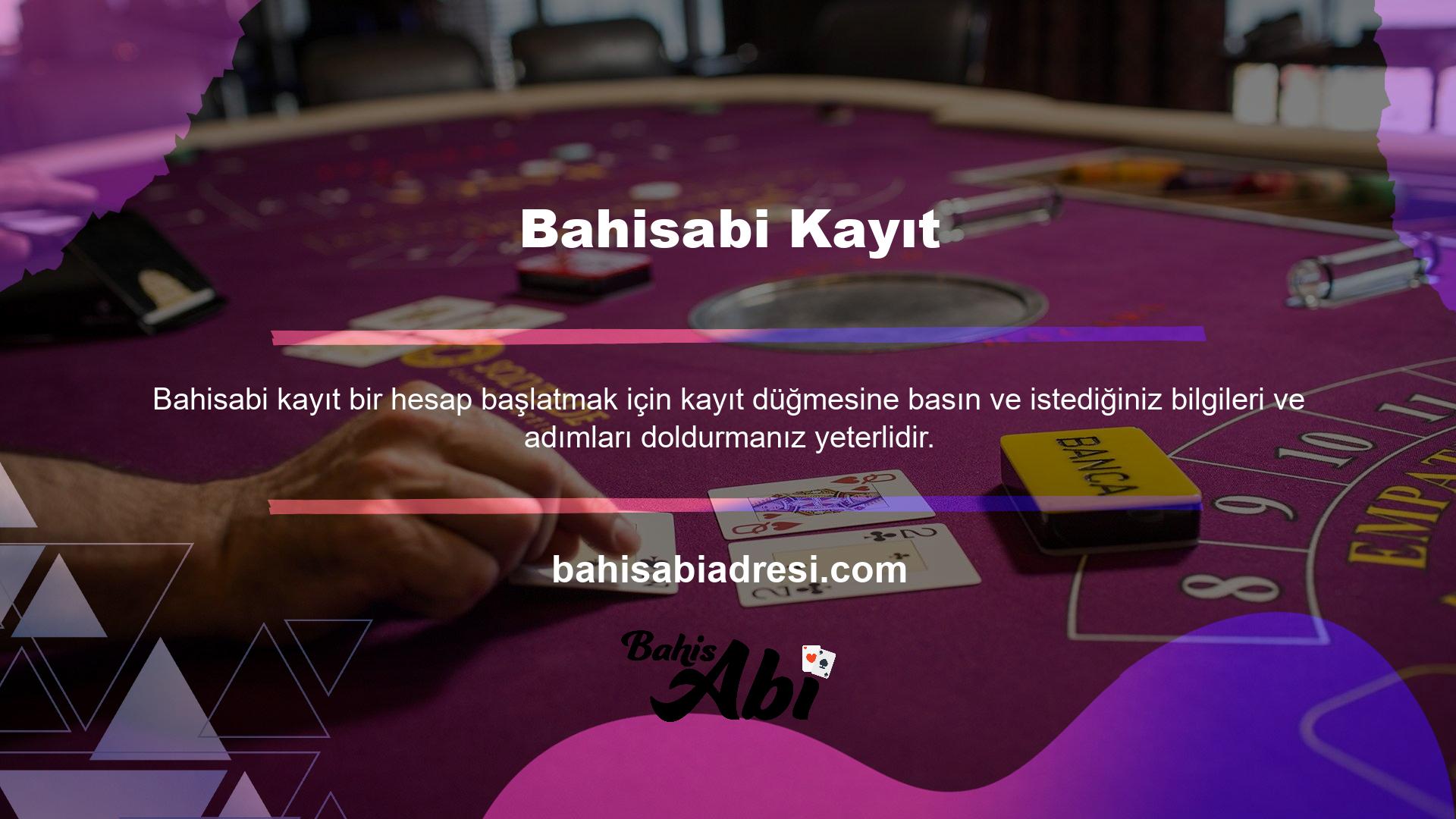 Bahisabi web sitesini kullanmak için, sayfanın sağ üst kısmındaki mavi düğmeyi tıklamanız gerekir